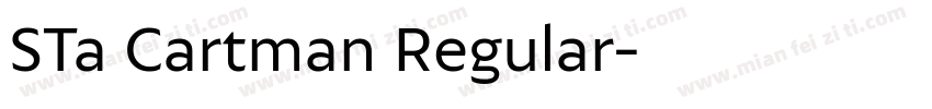 STa Cartman Regular字体转换